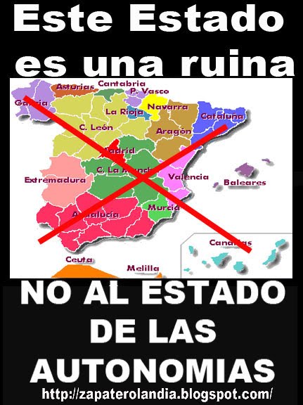 Cartel Autonomias A
