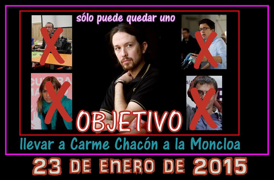 Objetivo Llevar a la Chacón a la Moncloa