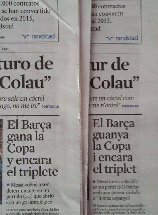 ¡Escándalo en La&nbsp;Vanguardia!