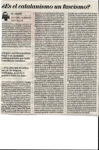 catalanismo es fascismo