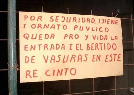 Fe de ratas&nbsp;(VIII)