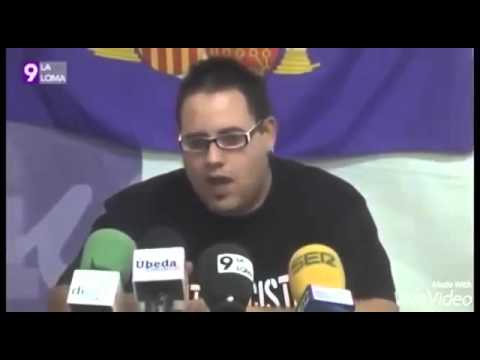 Luis Fernández, miembro de las juventudes comunistas de Úbeda.