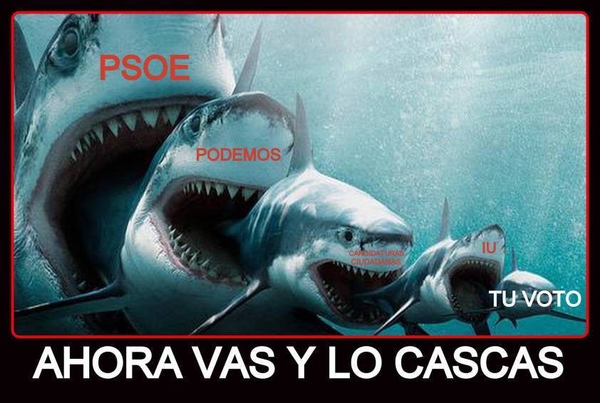 Ahora vas y lo cascas