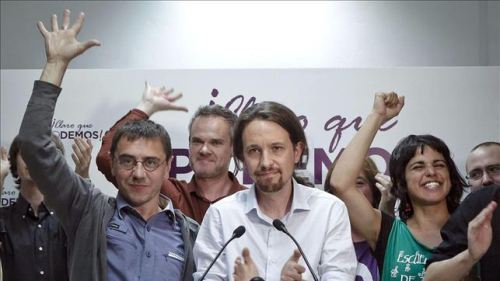 pablo Iglesias y otros podemitas, la vergüenza de toda una generación.