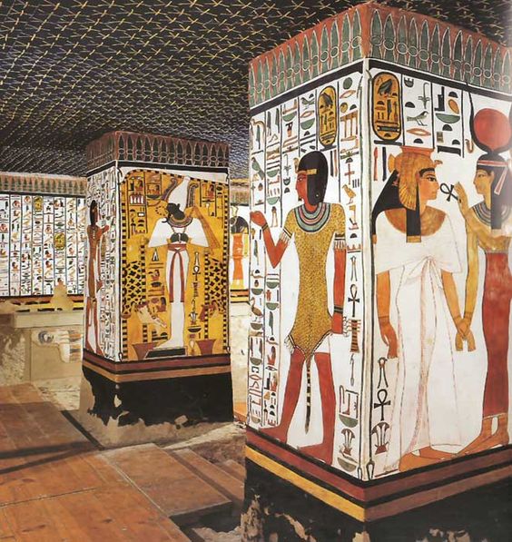 El Esplendor de las Pinturas en el Imperio Nuevo Egipcio.