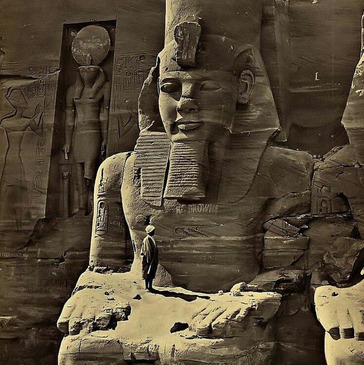 Fotografías antiguas del Antiguo Egipto.