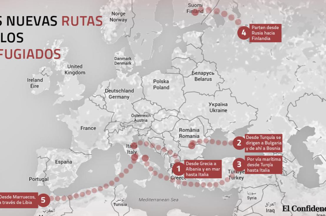 ¿Por dónde entrarán ahora los refugiados? «España no puede bajar la&nbsp;guardia»