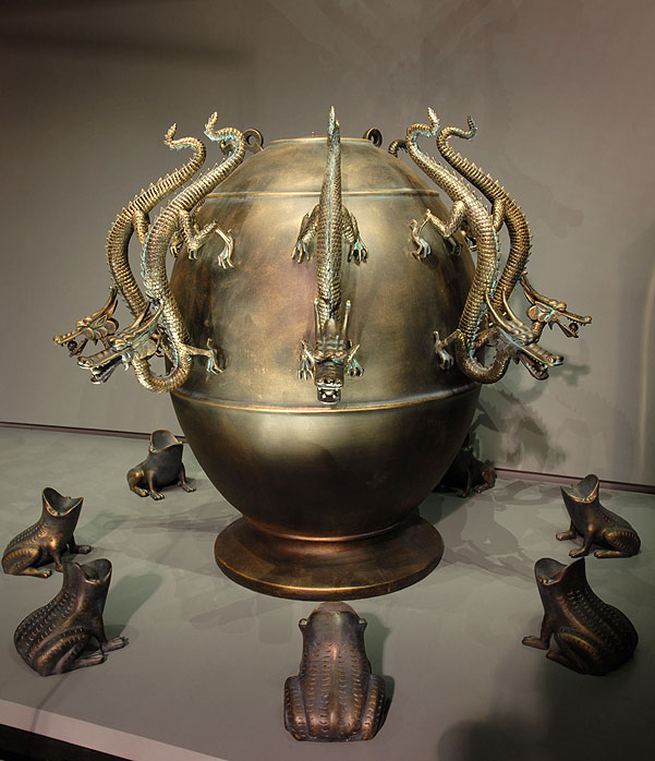 ¡Un predictor de terremotos chino de 2.000&nbsp;años!