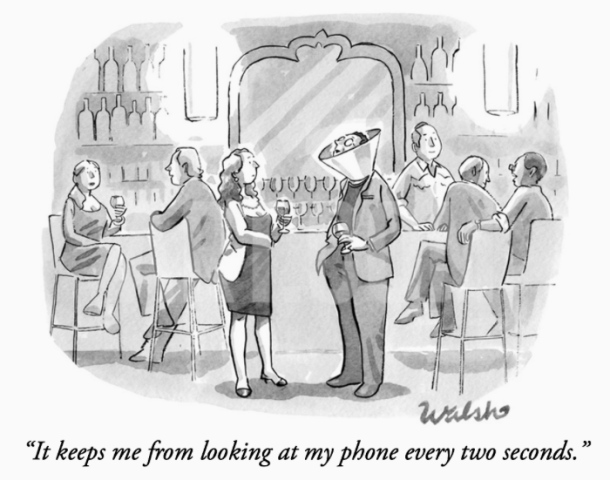 Cartón: Liam Walsh para The New Yorker