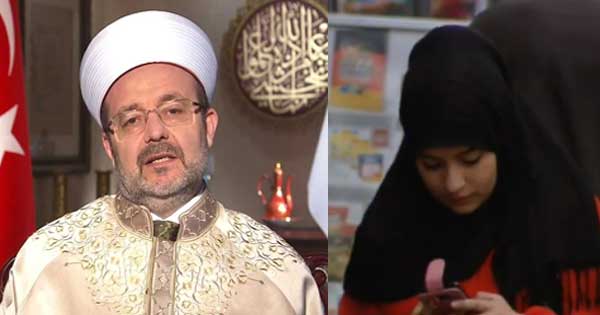 Diyanet maxima autoridad musulmana en Turquia y un cerdo animal pedofilo e incestuoso