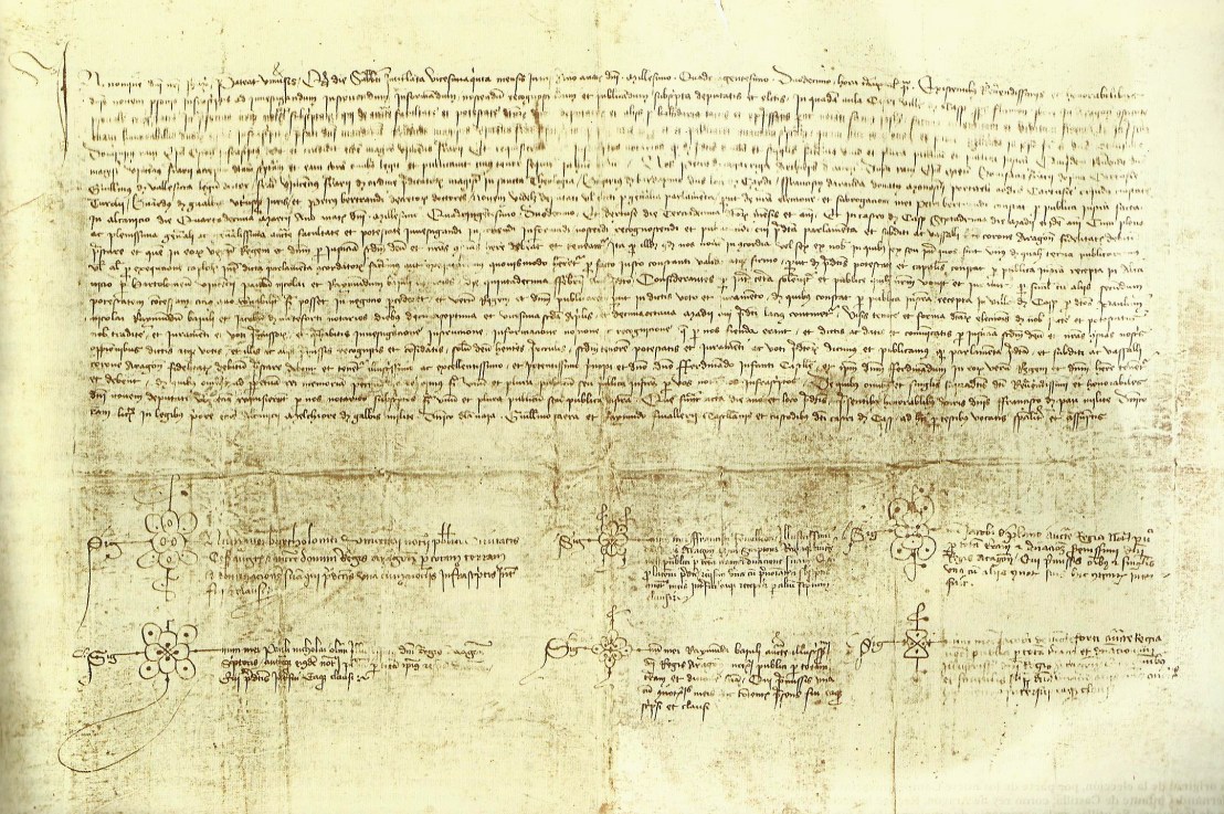 El acuerdo del Compromiso de&nbsp;Caspe