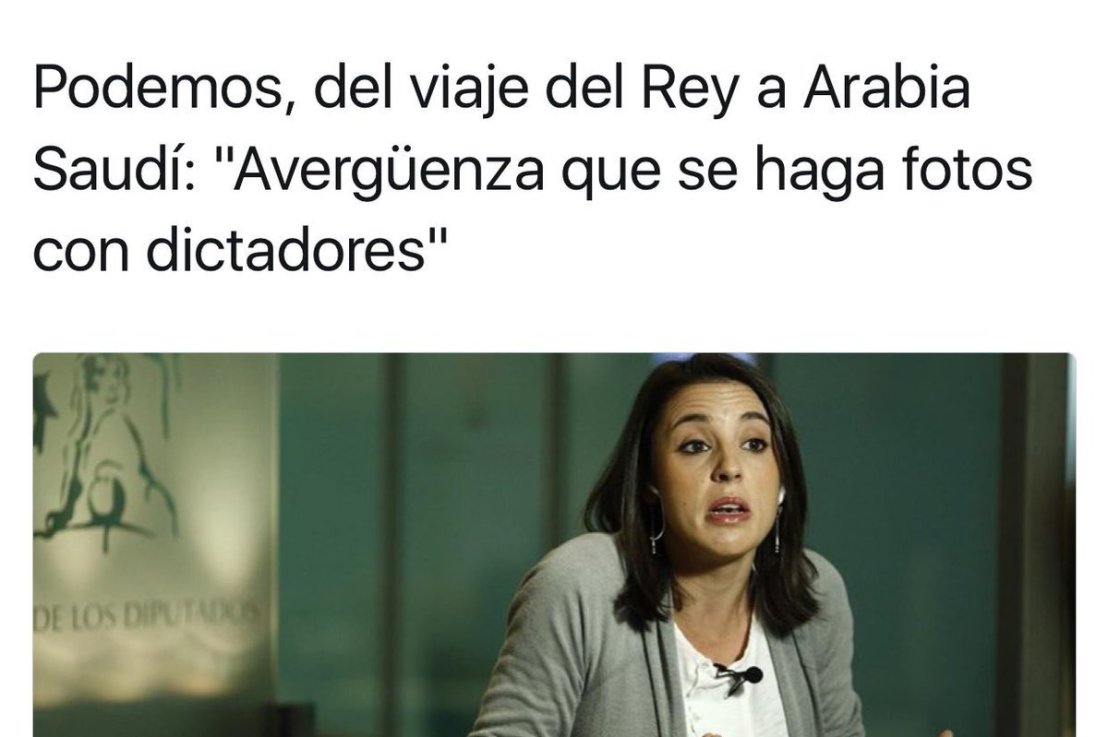 La coherencia de Podemos en dos&nbsp;tweets