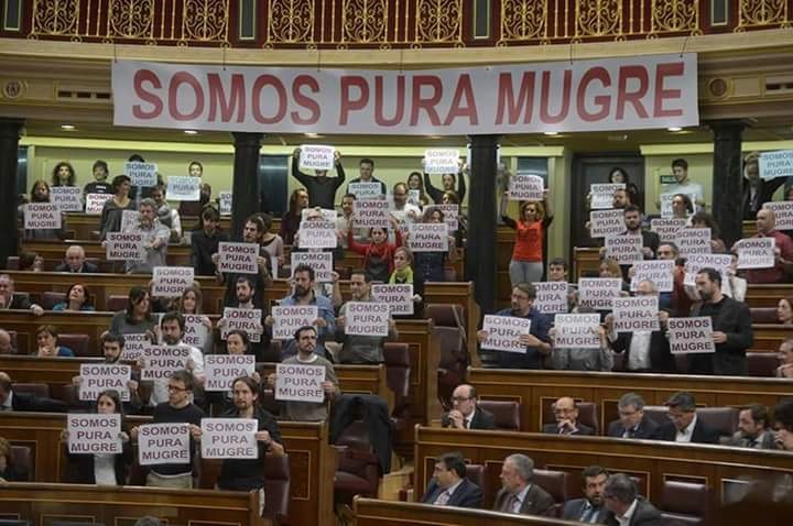Tras un acto de reflexión, el grupo podemita se autocalifica.
