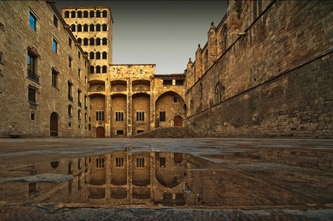 La plaza del Rey de&nbsp;Barcelona
