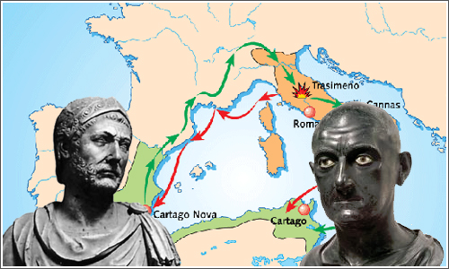 Vídeo Aníbal vs&nbsp;Escipión.