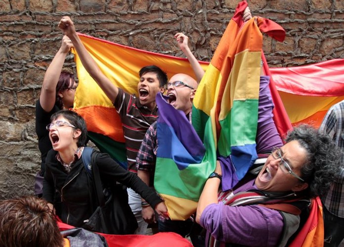 Manifestación del lobby gay en Bogotá (Colombia) en junio de 2013 /Efe - Mauricio Dueñas