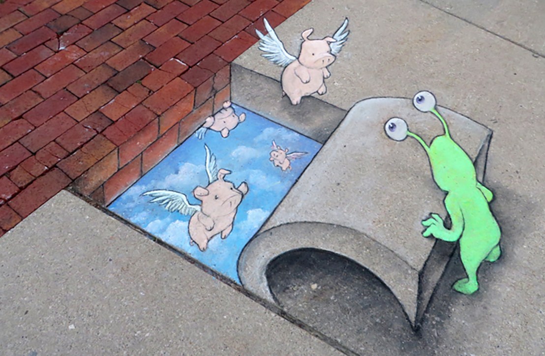 David Zinn’s New Characters on the Streets of Ann&nbsp;Arbor