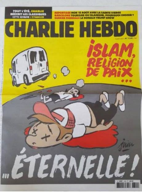 La portada de Charlie Hebdo que probablemente no se publicará en&nbsp;España