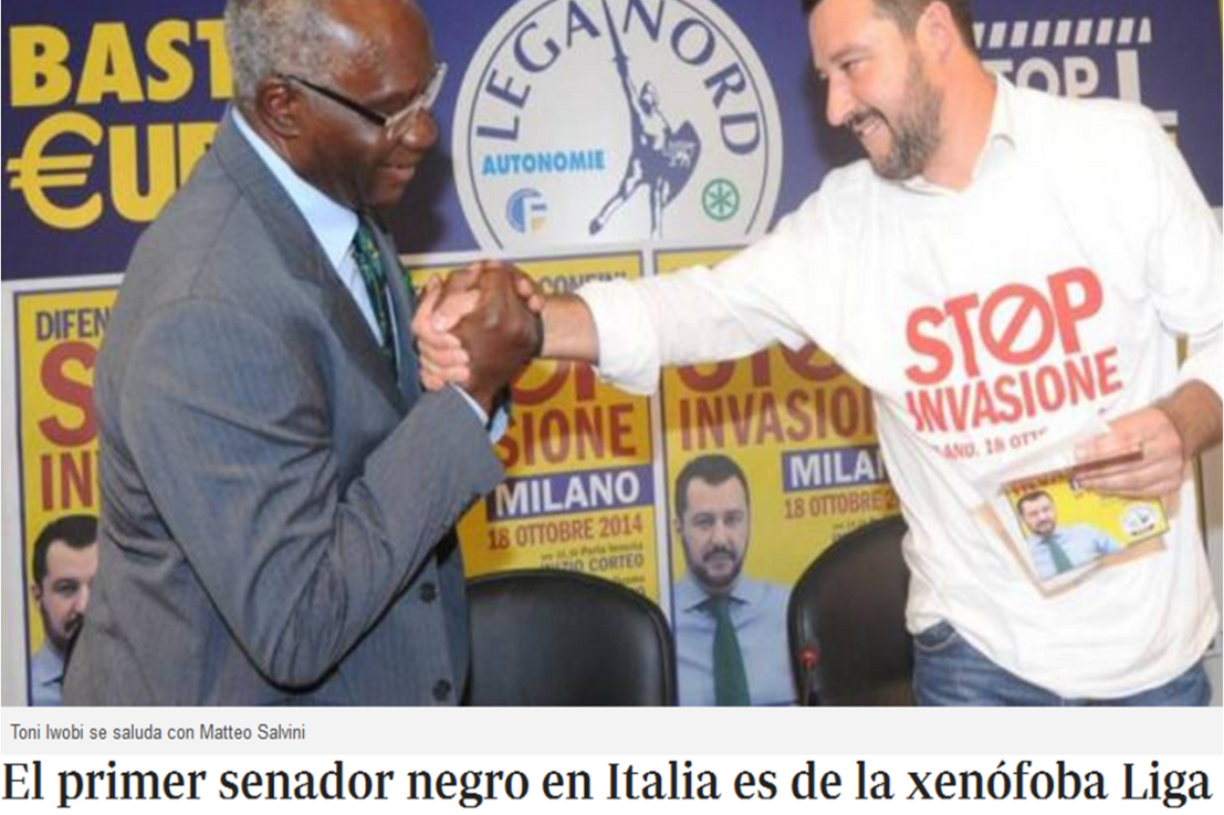 El negro xenófobo: vea cómo cortocircuita el periodismo políticamente&nbsp;correcto