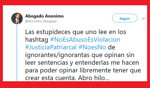 Análisis de la sentencia de #LaManada realizada por un «profano» en la materia @Anonimo_Abogado  y no por «expertos» que pululan por twitter,#Podemos y #Feminazis&nbsp;.