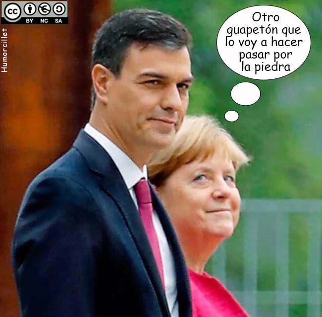 merkel, sánchez