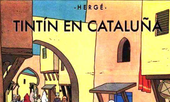 Tintín en Cataluña