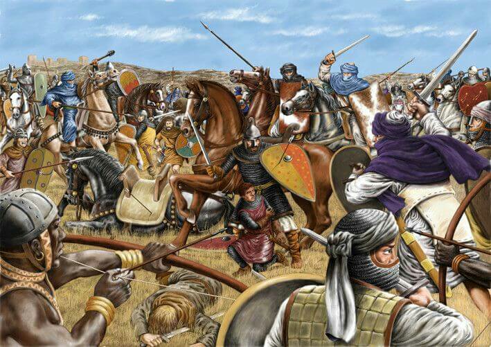 Gestas de la Reconquista. Batalla de Lucena, abril&nbsp;1483