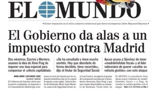 Impuesto contra Madrid