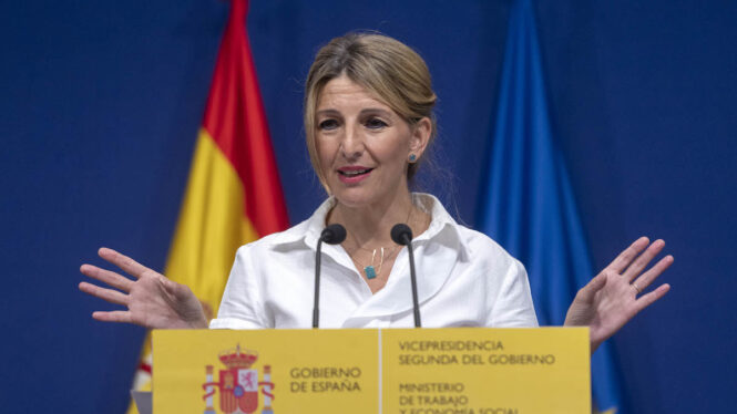 Yolanda Díaz se reúne con asociaciones de autónomos