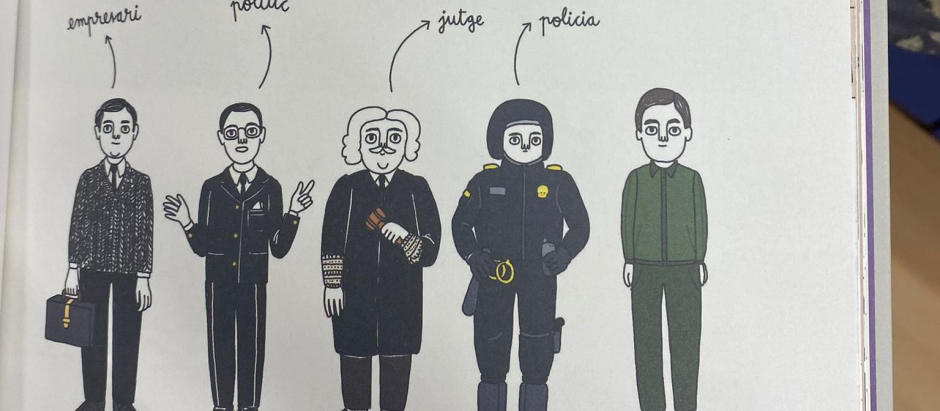 Un cuento infantil adoctrina salvajemente a los niños catalanes contra policías y&nbsp;jueces